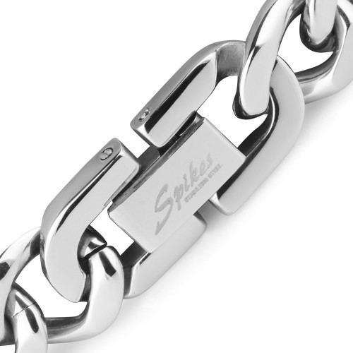 Купить мужской браслет-цепь TATIC SSBQ-2840 из стали с крестом оптом от 1 230 руб.