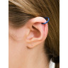 Купить серьга-обманка (клипса, имитация пирсинга) из стали PiercedFish SEP45 для уха, на хеликс, в нос, септум оптом от 260 руб.