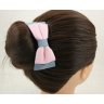 Купить заколка для волос AS-A19546 с нежно-розовым бантом оптом от 210 руб.
