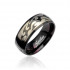 Купить мужское кольцо из стали Spikes R8020, двухцветное с узорами оптом от 440 руб.