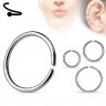 Купить серьга кольцо из стали PiercedFish RX1 для пирсинга септума, хряща уха, носа, брови, губ оптом от 220 руб.