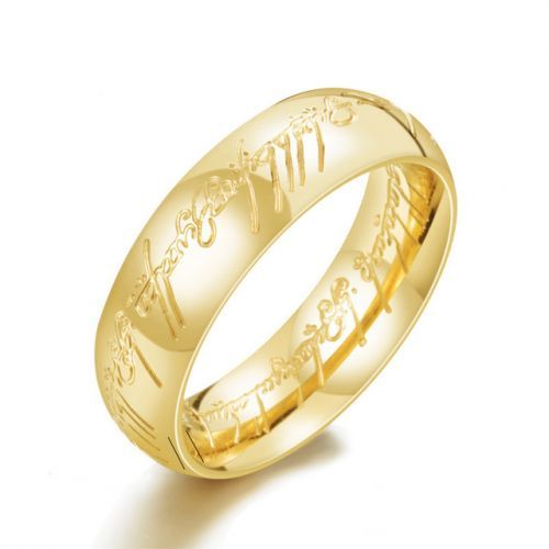 Купить кольцо всевластия из стали Everiot SR-BR-059-GD оптом от 570 руб.