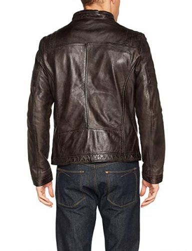Купить мужская кожаная куртка в винтажном стиле GIPSY CAVE LALYV коричневая оптом от 22 710 руб.