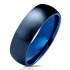 Купить кольцо из стали Spikes R027B матовое синего цвета оптом от 330 руб.