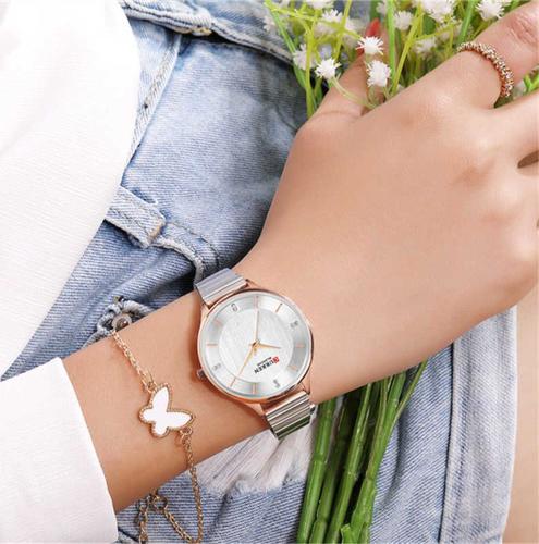Купить ультратонкие женские часы из стали Curren CR-9041 оптом от 1 570 руб.