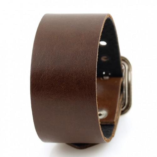 Купить кожаный браслет мужской Scappa L-706 коричневый оптом от 740 руб.