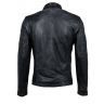 Купить мужская кожаная куртка в винтажном стиле GIPSY CAVE SF W18 LANOV черная оптом от 22 710 руб.