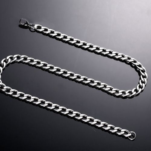 Купить мужская стальная цепочка панцирного плетения Everiot SN-BR-1025 оптом от 390 руб.