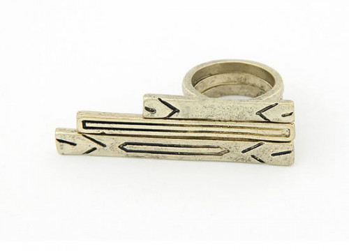 Купить кольцо AS-A23217 в стиле панк, тройное оптом от 570 руб.