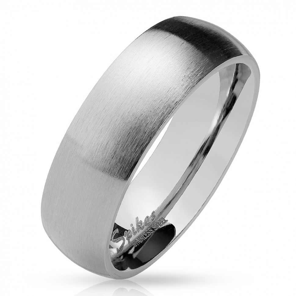Купить кольцо из стали Spikes R027S матовое оптом от 340 руб.