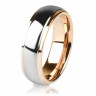 Купить классическое обручальное кольцо из карбида вольфрама Lonti RTG-0045-STRD оптом от 1 290 руб.