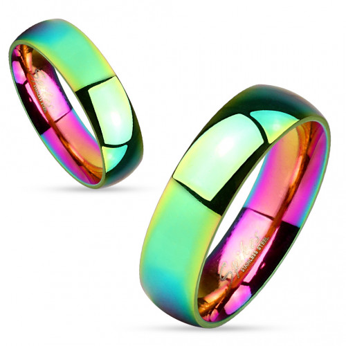 Купить кольцо для пар из стали Spikes R-M4326 с разноцветным покрытием оптом от 360 руб.