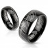 Купить кольцо Всевластия Spikes из стали R-M2762, черное оптом от 530 руб.