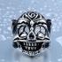 Купить мужское байкерское кольцо с черепом Everiot SR-BR-322 из стали оптом от 700 руб.