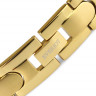 Купить магнитный браслет мужской из стали Everiot SB-MJ-102QJ золотого цвета оптом от 1 150 руб.