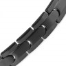 Купить магнитный браслет мужской из стали Everiot SB-MJ-102QD черного цвета оптом от 1 190 руб.