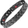 Купить магнитный браслет мужской из стали Everiot SB-MJ-024QD черного цвета оптом от 1 190 руб.