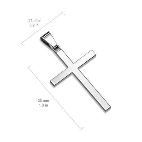 Купить крест на шею TATIC SSPM-7063 из нержавеющей стали оптом от 430 руб.