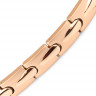 Купить магнитный браслет мужской из стали Everiot SB-MJ-028QM цвета розового золота оптом от 1 410 руб.