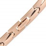 Купить магнитный браслет мужской из стали Everiot SB-MJ-028QM цвета розового золота оптом от 1 410 руб.