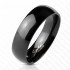 Купить кольцо из титана  Spikes R-TM-1003 черное оптом от 530 руб.