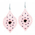 Купить филигранные серьги розового цвета с кристаллами Soul Stories 315590F оптом от 430 руб.