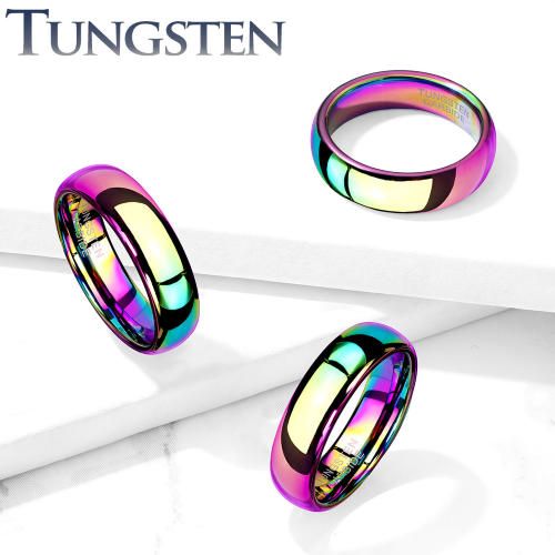 Купить разноцветное кольцо Lonti R-TU01W из карбида вольфрама c IP покрытием оптом от 1 160 руб.