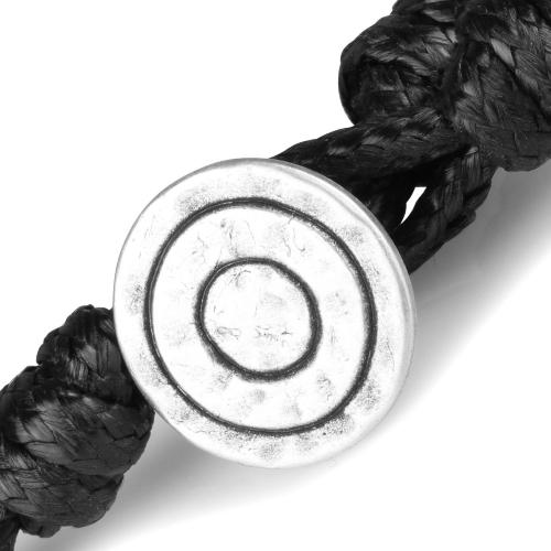 Купить плетеный браслет-намотка Everiot Select LNS-3015 из змеевика, агата и вощеного шнура оптом от 1 030 руб.