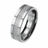 Купить мужское кольцо из карбида вольфрама Spikes TU-012S с карбоновой вставкой оптом от 920 руб.