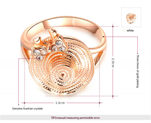 Купить кольцо ROZI RG-62240B с изящной шляпкой оптом от 510 руб.