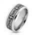 Купить кольцо SPIKES мужское с тевтонскими крестами R-M3920-10 из ювелирной стали  оптом от 420 руб.