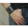 Купить кожаный браслет мужской Scappa B-203 коричневый и черный оптом от 970 руб.