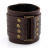 Купить кожаный браслет мужской Scappa B-203 коричневый и черный оптом от 1 080 руб.