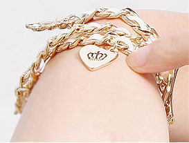 Купить женский браслет AS-A87586 с подвеской "Эйфелева башня" из экокожи оптом от 780 руб.