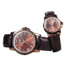 Купить часы EYKI серии E Times ET0848-BRN на коричневом кожаном ремешке оптом от 2 740 руб.