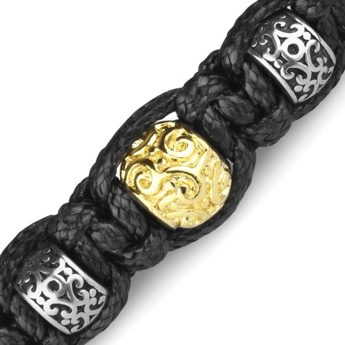 Купить плетеный мужской браслет Шамбала Everiot Select LNS-3021 с крестом оптом от 2 710 руб.