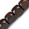 Купить эластичный коричневый браслет Everiot Select LNS-3132 из деревянных бусин оптом от 2 610 руб.