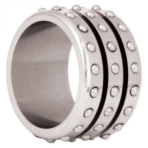Футуристическое мужское кольцо Bico BO-AR26 из стали