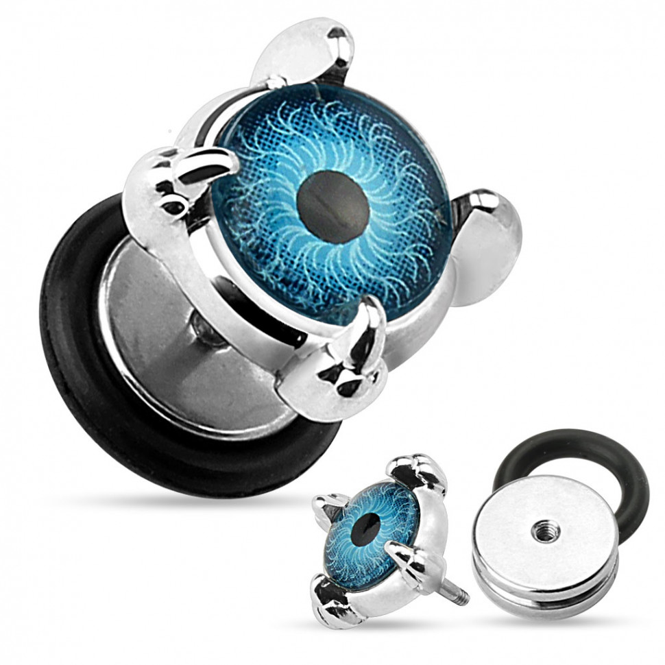 Купить фейк-плаг обманка PiercedFish PSFX-95 в виде голубого глаза оптом от 330 руб.