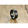 Купить черное кольцо из стали Everiot RS-XP-3020 с фианитом оптом от 440 руб.