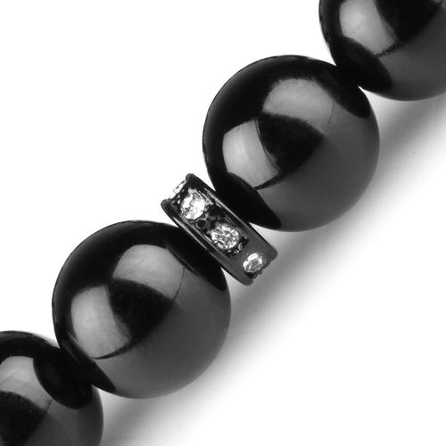 Купить женский браслет Everiot Select LNS-2210 из черного агата  оптом от 1 450 руб.