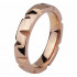 Купить кольцо из стали Everiot AAB-678RSS цвета розового золота  оптом от 700 руб.