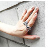 Купить кольцо AS-C02549 в форме бантика оптом от 580 руб.