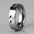 Купить кольцо из карбида вольфрама Lonti TU-028037 с фианитом оптом от 1 000 руб.