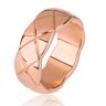 Купить кольцо с узором TATIC RSS-0031, из ювелирной стали, цвет розовое золото оптом от 970 руб.