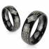 Купить кольцо из стали Spikes R-M2767 с молитвой "Отче наш" на английском языке оптом от 470 руб.