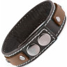 Купить кожаный браслет мужской Scappa L-730 с надписью "BEST FRIEND" оптом от 1 200 руб.