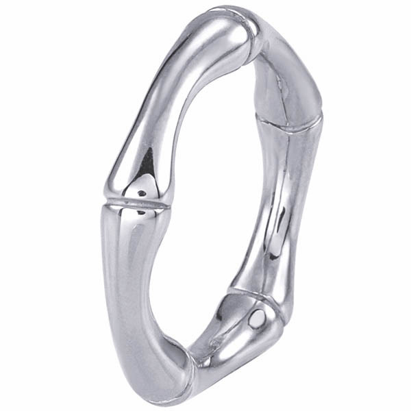 Купить кольцо из стали Everiot AAB-837RSS фигурное серебристого цвета оптом от 980 руб.