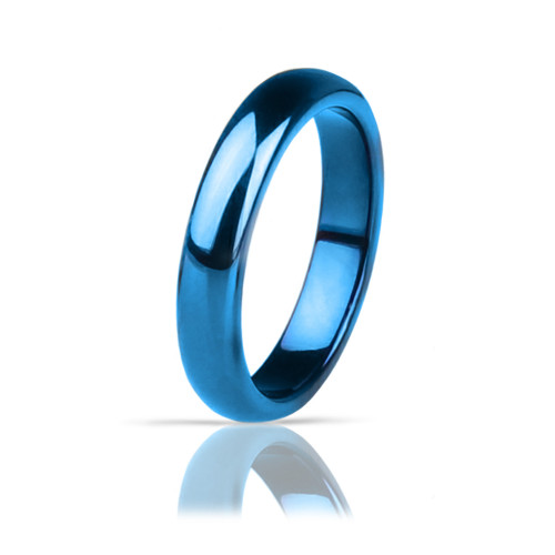 Купить кольцо из вольфрама Lonti RTG-0004 (R-TG-0143), обручальное, синее шириной от 2 до 8 мм оптом от 770 руб.