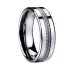 Купить мужское кольцо из карбида вольфрама Lonti TU-038040 с карбоновой вставкой оптом от 840 руб.